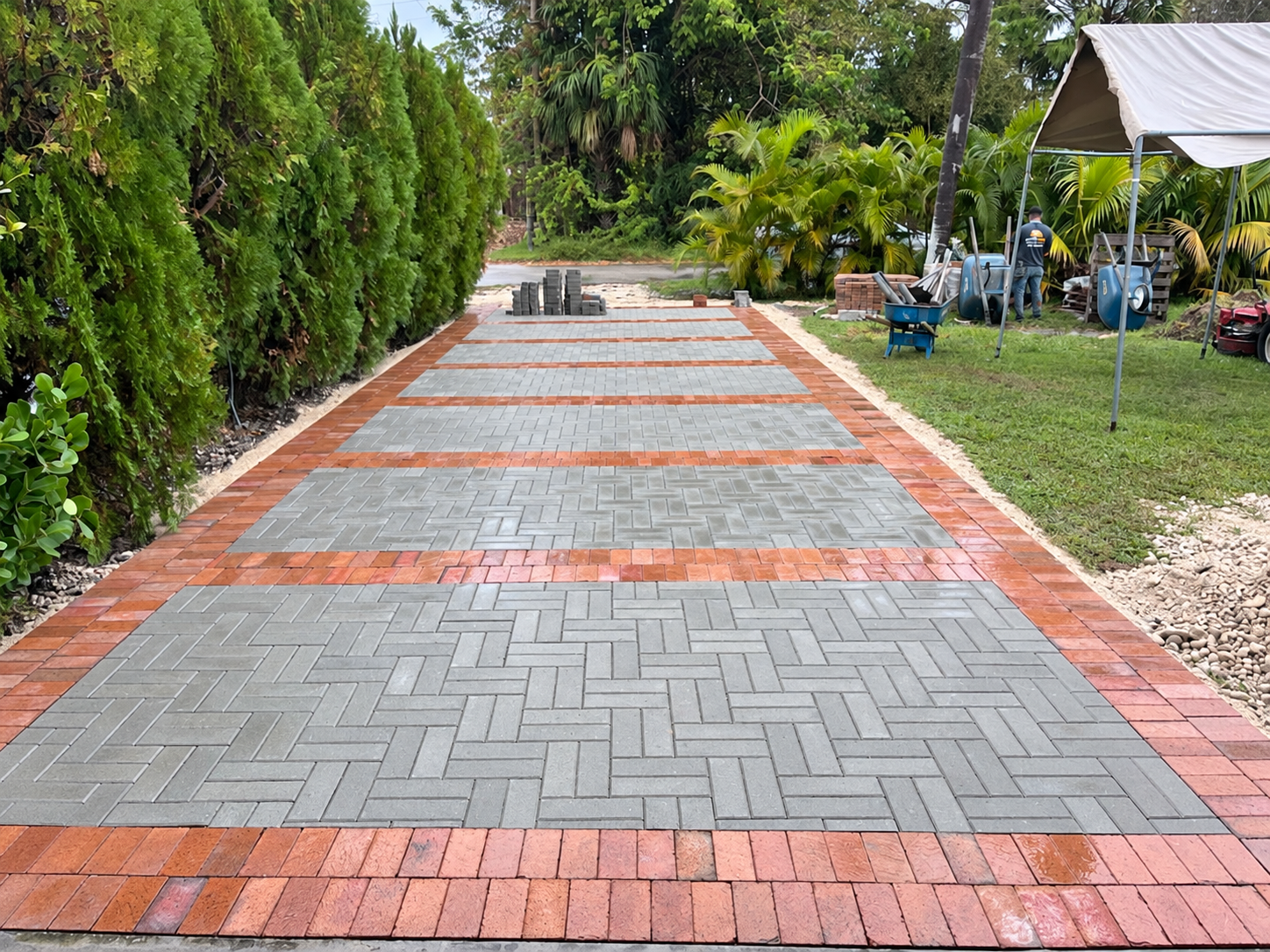 PAZ paver installation in Fort Myers